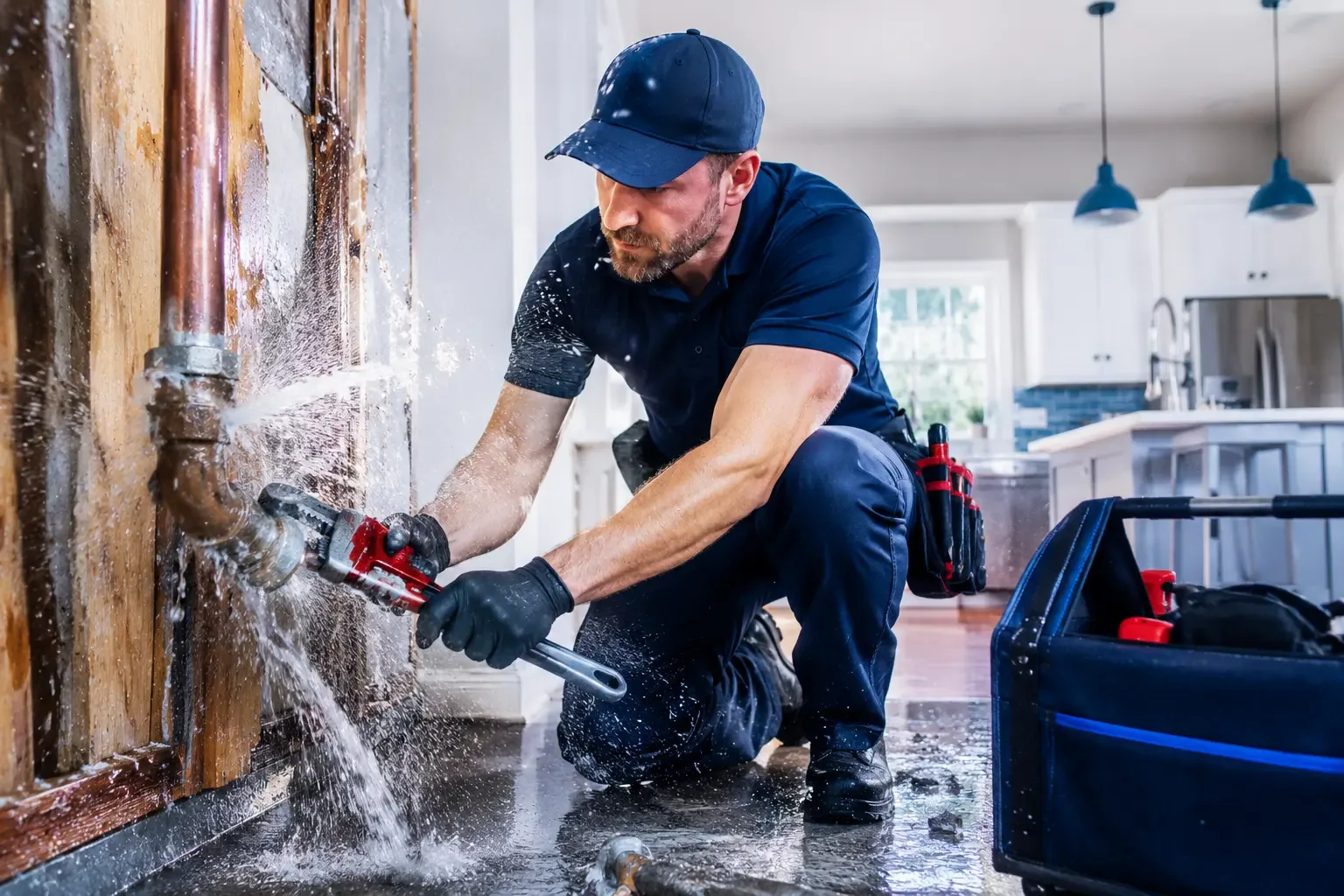 Local emergency pipe repair professionals in Donnellson, IL
